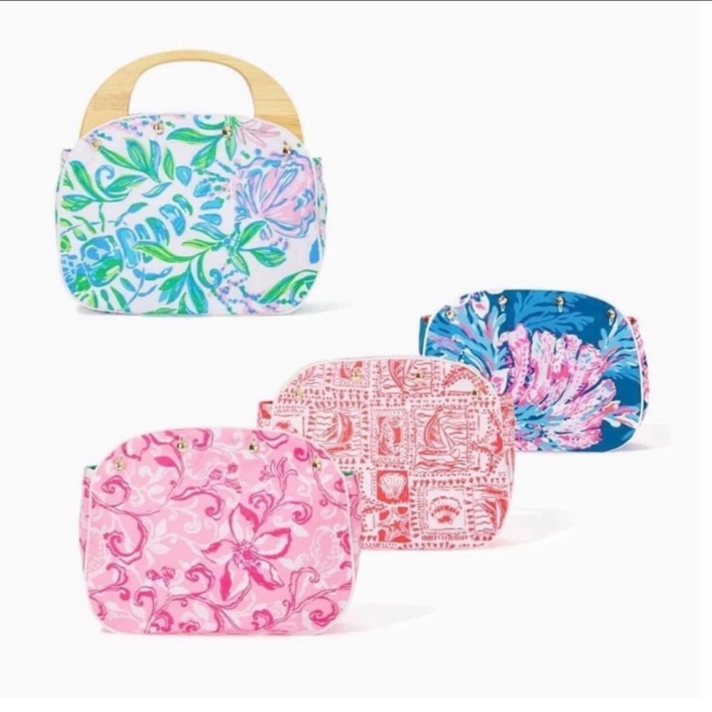 Lilly Pulitzer Bermuda Bag & 4 Reversible Covers